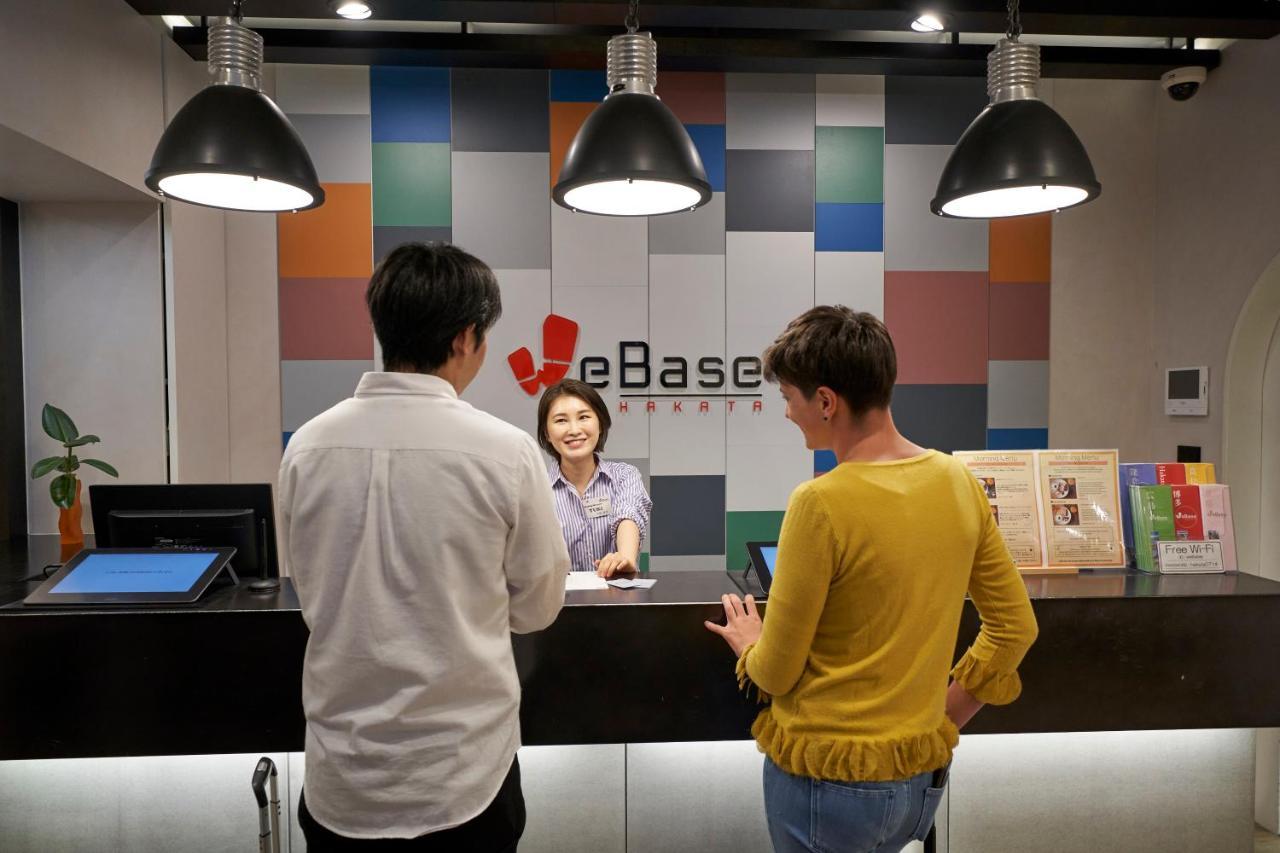 Webase Hakata Hostel Фукуока Экстерьер фото