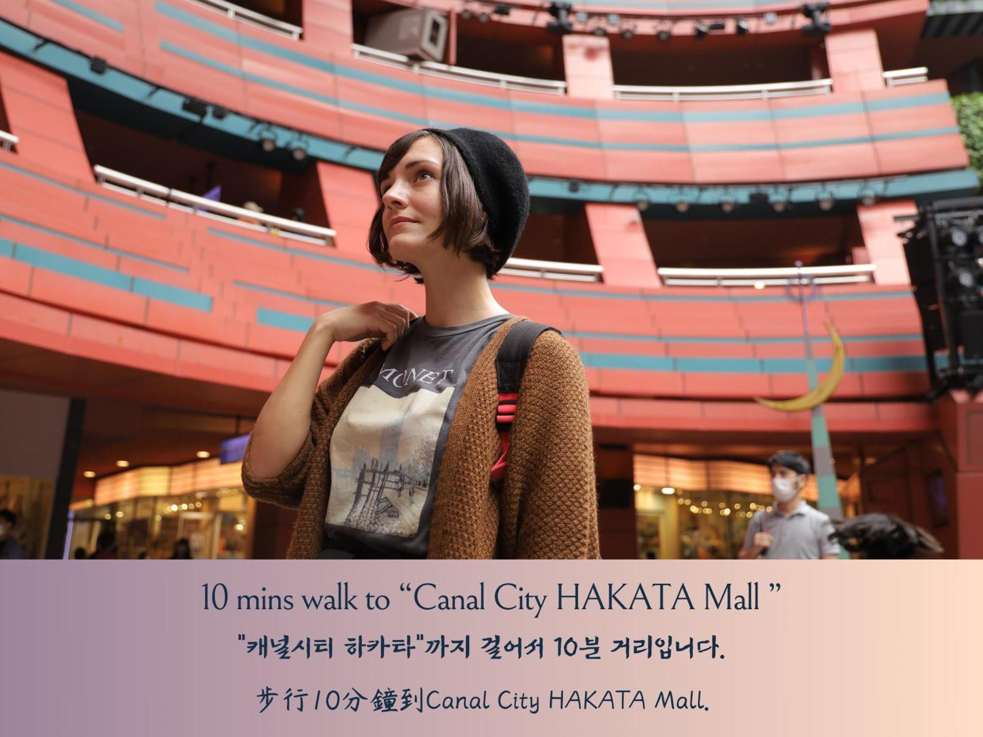 Webase Hakata Hostel Фукуока Экстерьер фото